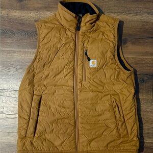 Carhartt Men's Brown Quilted Vest